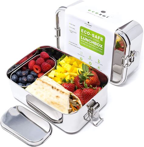 eco steel lunch box|best eco friendly lunch containers.